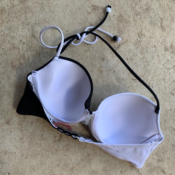 Victoria’s Secret Swim Bikini The Getaway Halter Colorblock Top - 32C - Picture 9 of 9